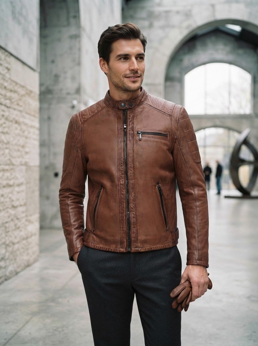 Lederjacke für Herren